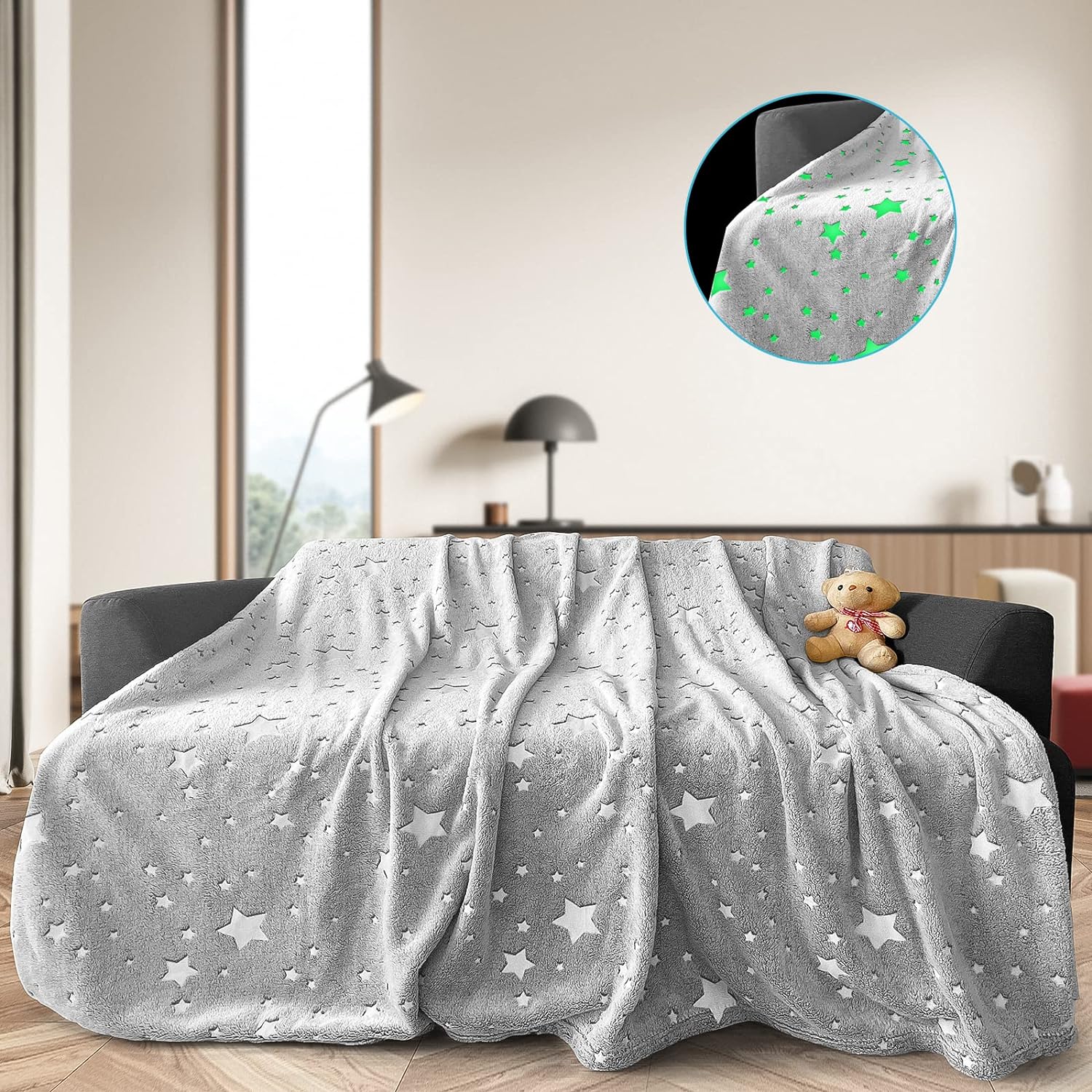 🔥 Sofá Cama Hinchable 2 en 1 + 🎁 Manta Luminosa GRATIS
