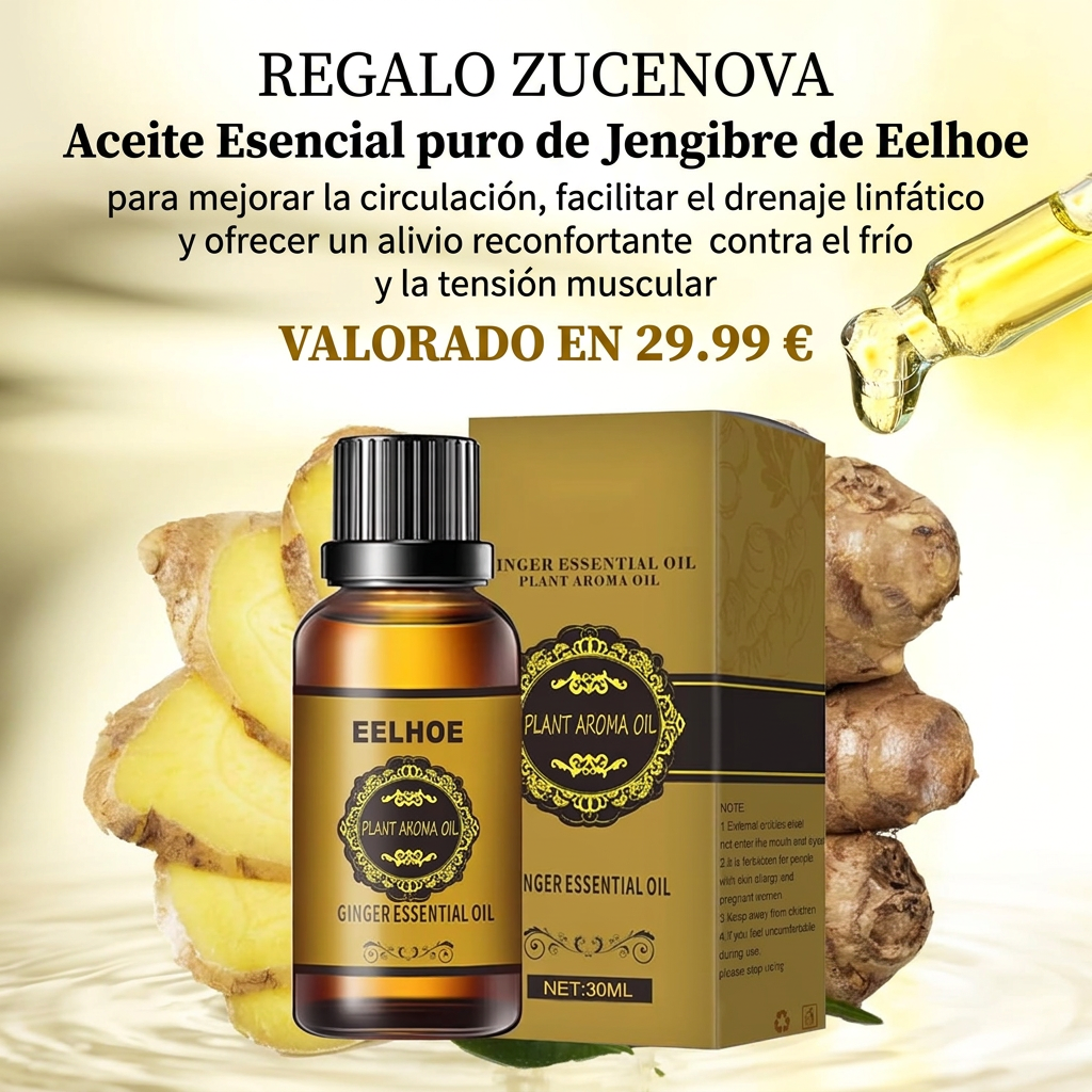 🔥Difusor de Aceites Esenciales LED Humidificador de 180 ml + Aceite Esencial de Jengibre de Eelhoe GRATIS!🎁
