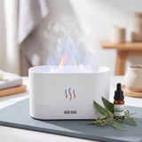 🔥Difusor de Aceites Esenciales LED Humidificador de 180 ml + Aceite Esencial de Jengibre de Eelhoe GRATIS!🎁
