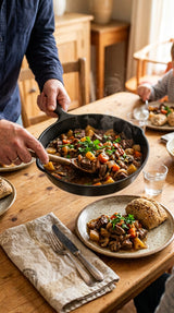 Juego de 5 Sartenes de Hierro Fundido: La Colección Completa para tu Cocina
